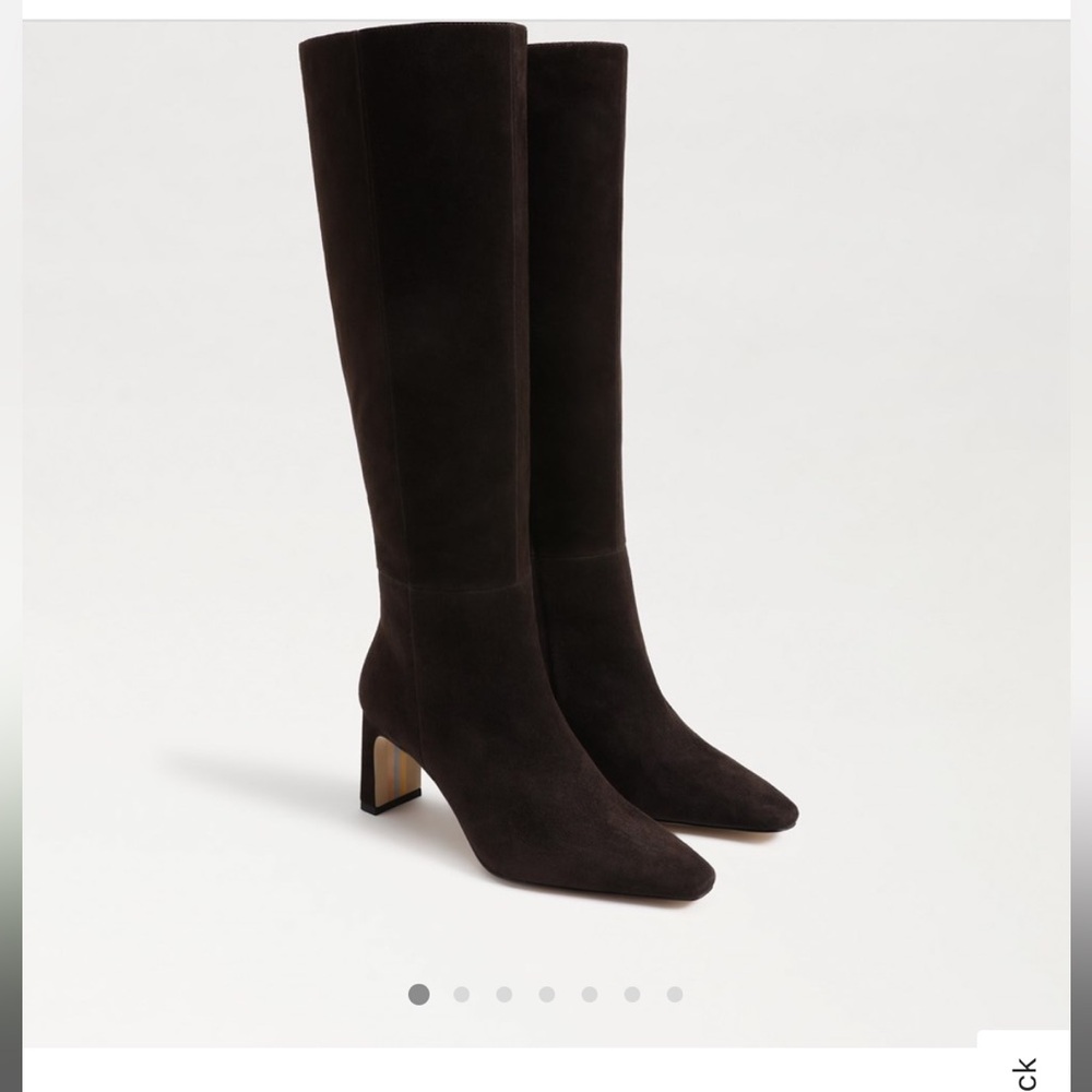 Sam Edelman Silvia wide calf knee high boot, size 6, new/never worn